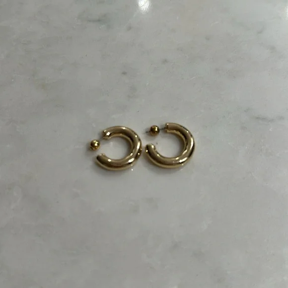 BaubleBar
Dalilah Small
Hoop Earrings - Picture 3 of 4